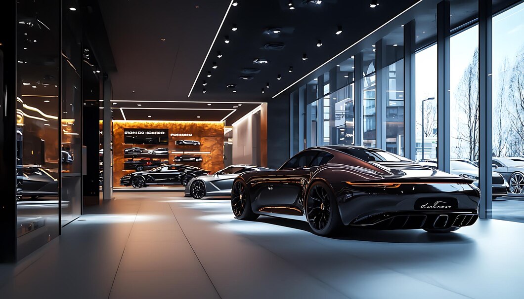 Luxury Vehicle Showroom